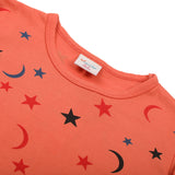 Girls Full Sleeves T-Shirt - Peach, Girls T-Shirts, Chase Value, Chase Value