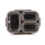 Lunch Box Stainless Steel – Three Compartments, Tiffin Boxes & Bottles, Chase Value, Chase Value