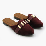 Girls Banto Slipper - Maroon, Girls Slippers, Chase Value, Chase Value