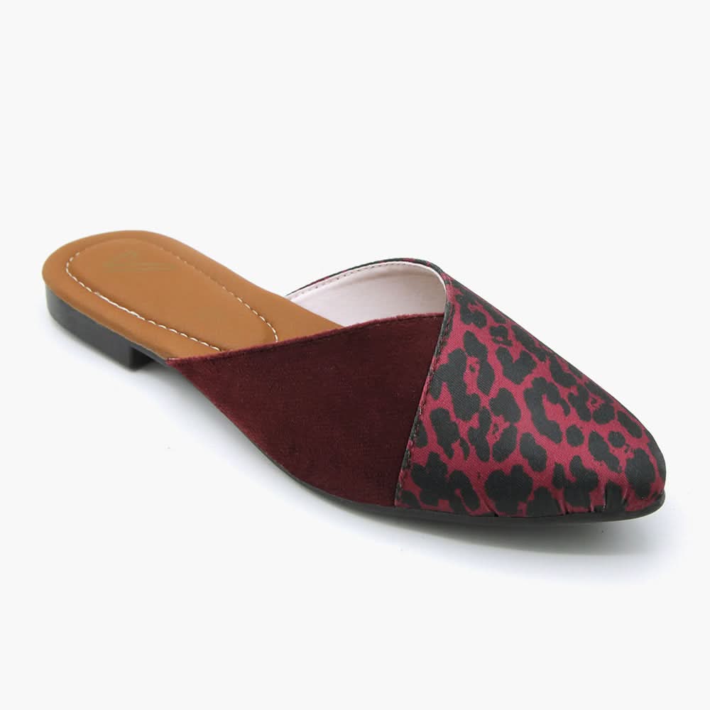 Women's Banto Slipper - Maroon, Women Slippers, Chase Value, Chase Value