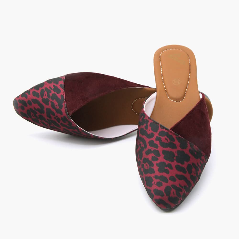 Women's Banto Slipper - Maroon, Women Slippers, Chase Value, Chase Value