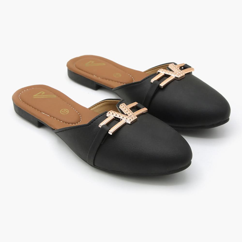 Women's Banto - Black, Women Slippers, Chase Value, Chase Value