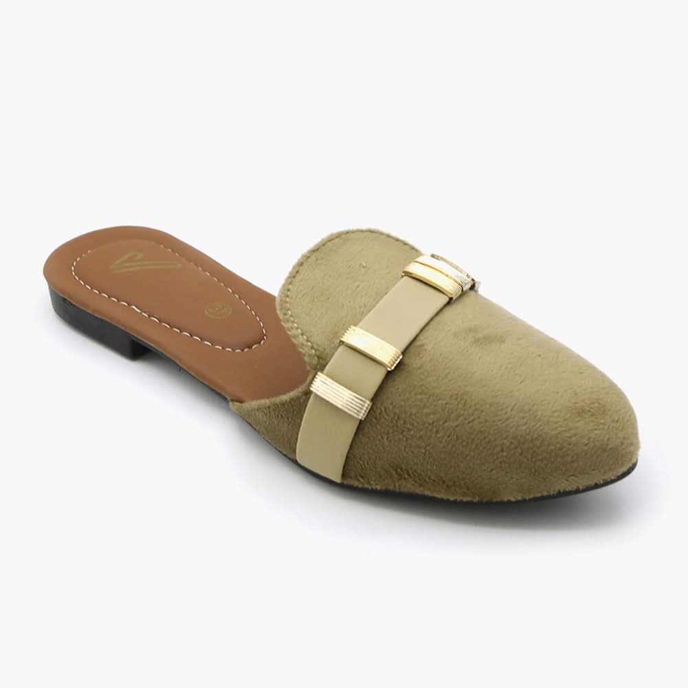 Women's Banto Slipper - Fawn, Women Slippers, Chase Value, Chase Value