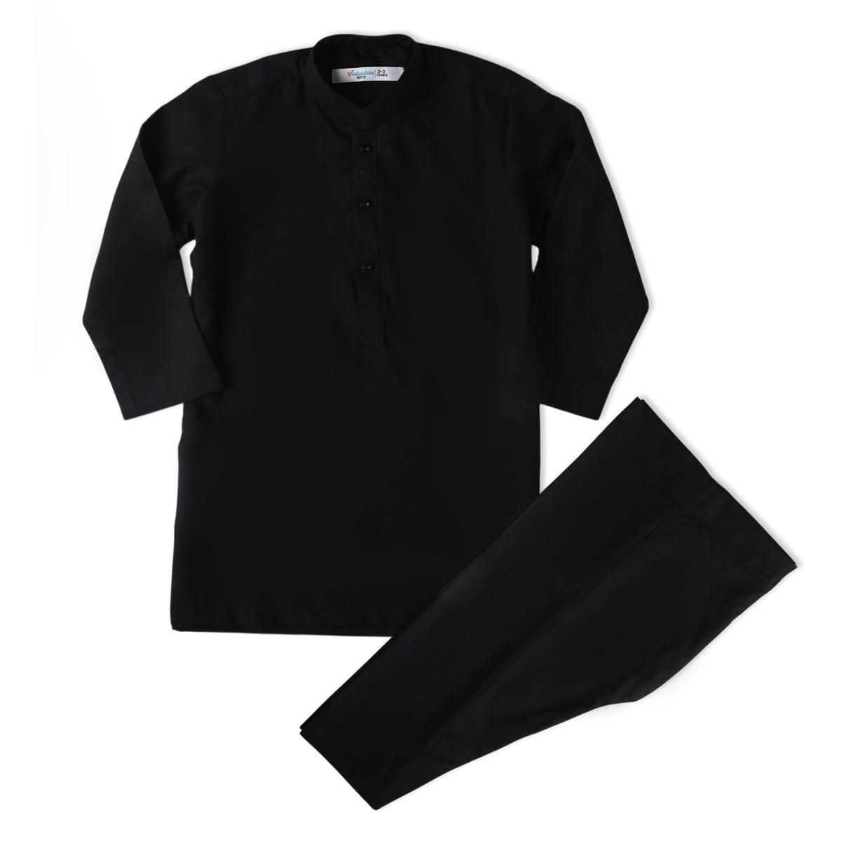 Valuable Boy Plain Shalwar Suit - Black, Boys Shalwar Kameez, Chase Value, Chase Value
