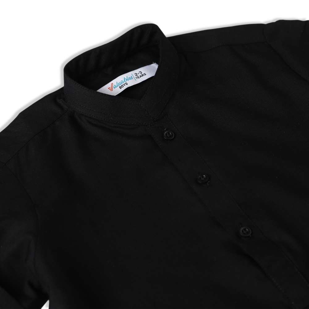 Valuable Boy Plain Shalwar Suit - Black, Boys Shalwar Kameez, Chase Value, Chase Value