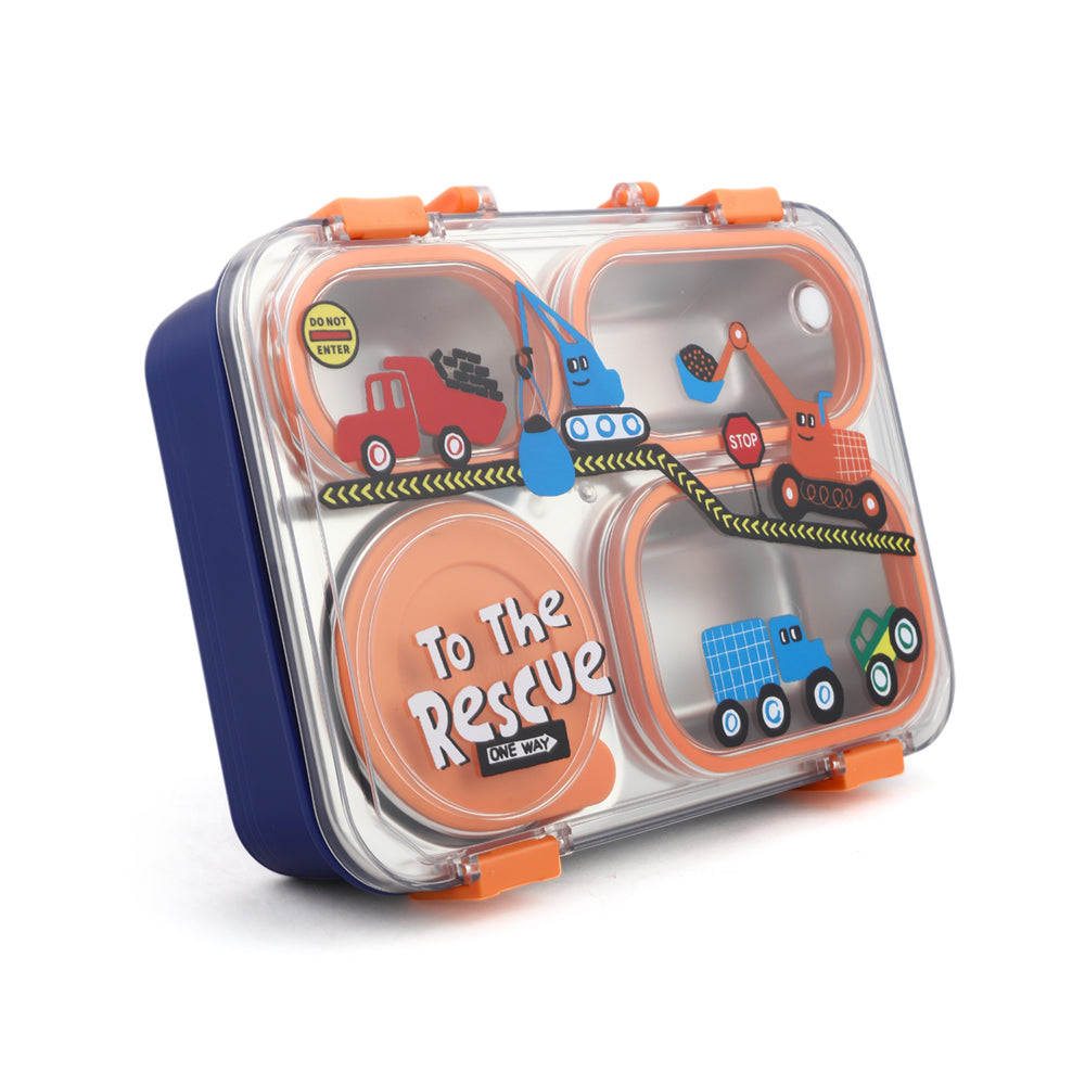 BTS Lunch Box Stainless Steel – Multi-Compartment, Tiffin Boxes & Bottles, Chase Value, Chase Value