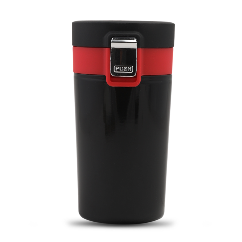 Stainless Steel Vacuum Mug - Black, Thermos & Mug, Chase Value, Chase Value