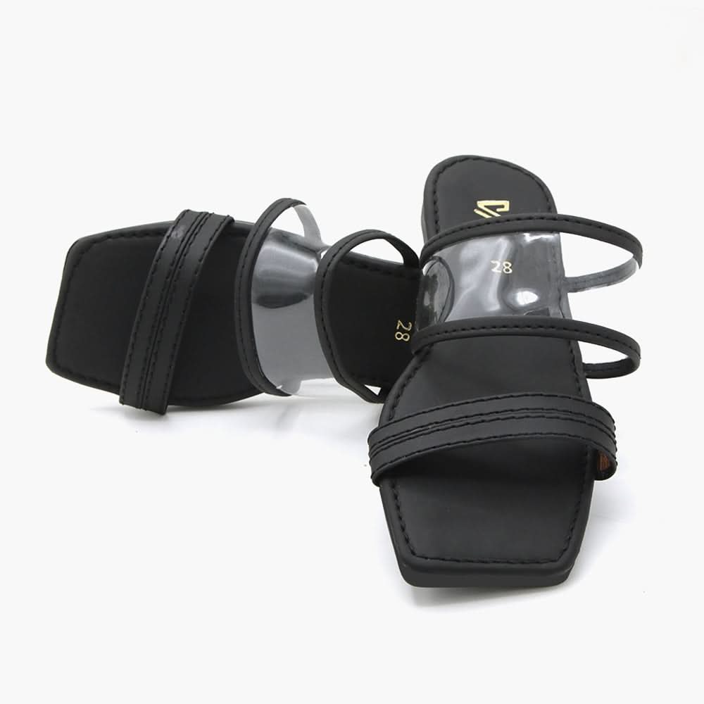 Girls Slipper - Black, Girls Slippers, Chase Value, Chase Value