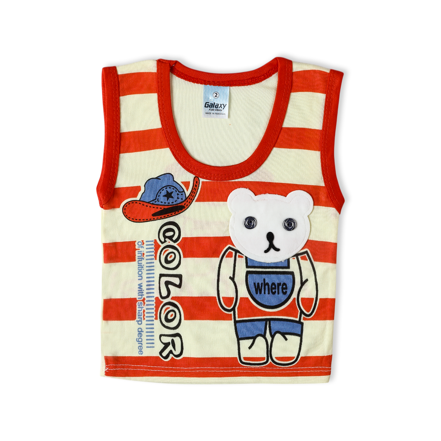 Newborn Boys Sando Suits - Orange, Newborn Boys Sets & Suits, Chase Value, Chase Value