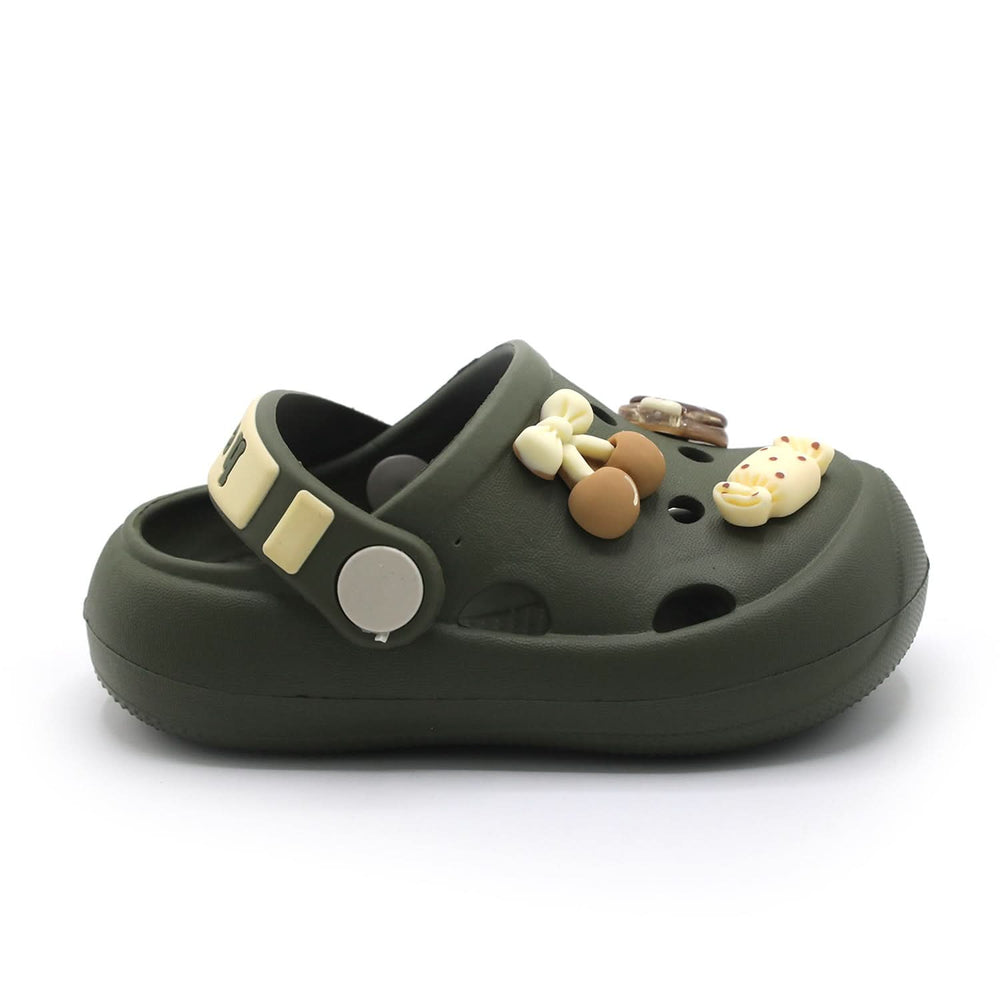 Girls Clogs Sandal - Green, Girls Sandals, Chase Value, Chase Value