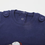 Eminent Newborn Boys Half Sleeves Romper - Navy Blue, Newborn Boys Rompers, Eminent, Chase Value