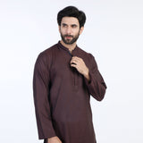 Men's Slim Fit Kurta - Maroon, Men's Kurtas, Chase Value, Chase Value