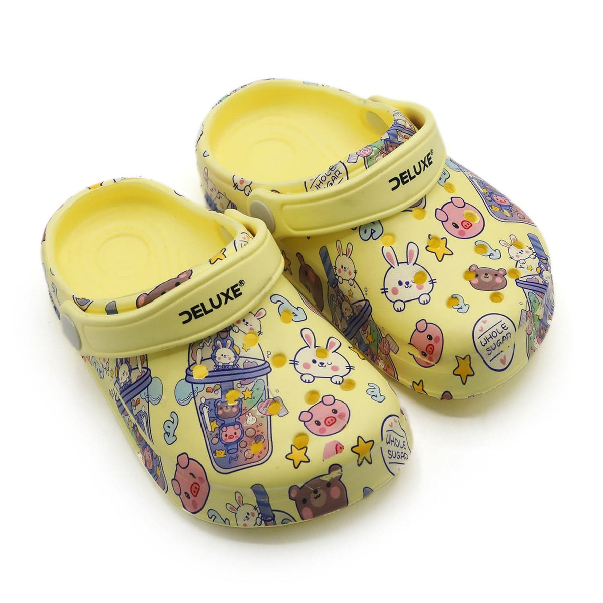 Girls Clogs Sandal - Yellow, Girls Sandals, Chase Value, Chase Value
