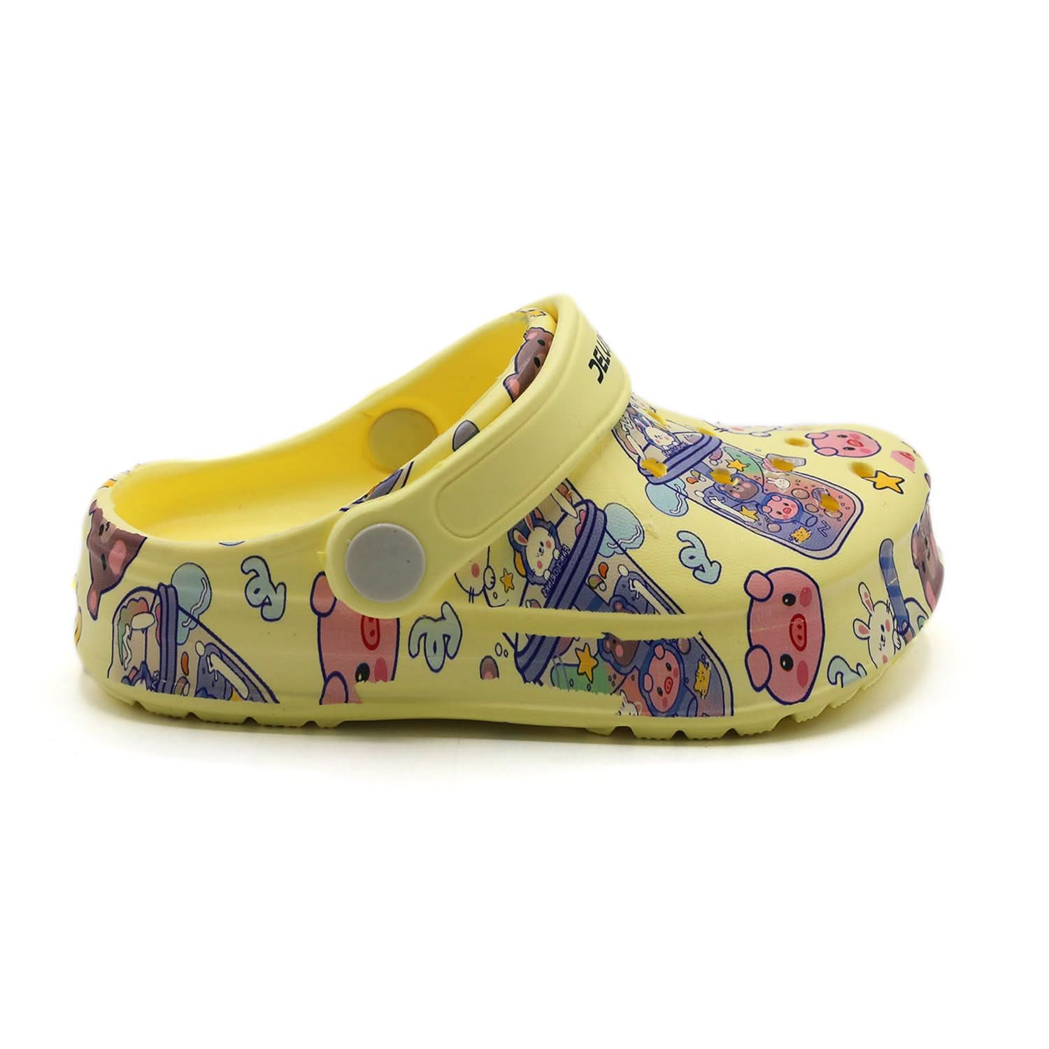 Girls Clogs Sandal - Yellow, Girls Sandals, Chase Value, Chase Value