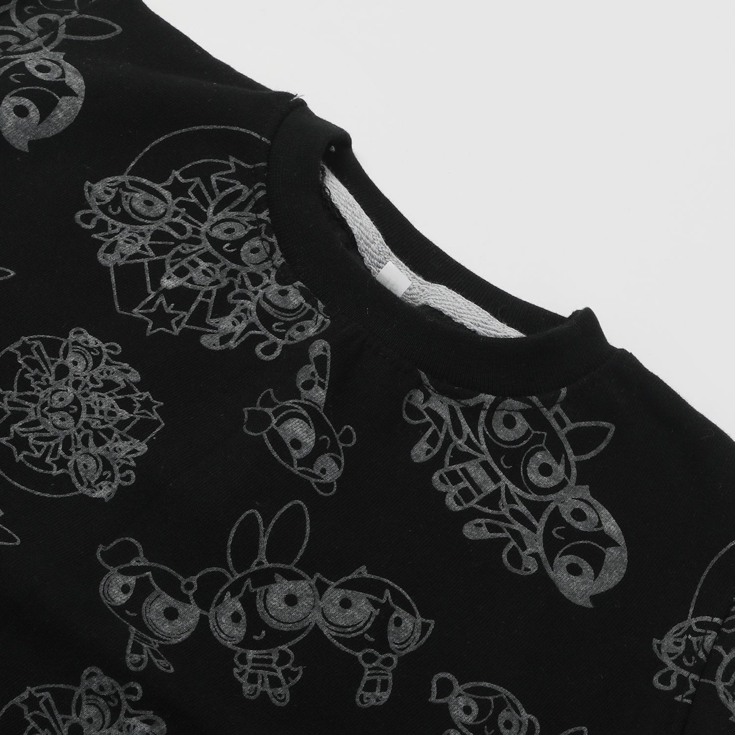 Girls Full Sleeves Sweat Shirt - Black, Girls Hoodies & Sweat Shirts, Chase Value, Chase Value