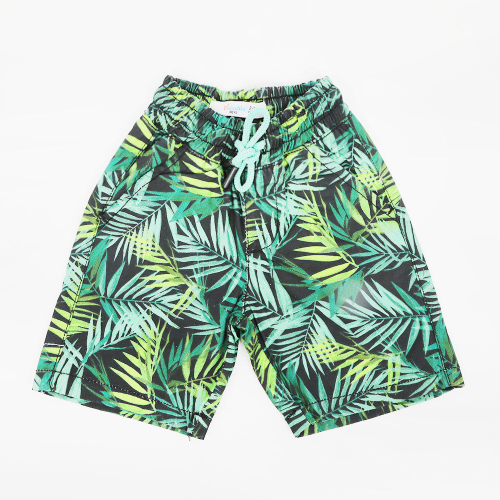 Boys Cotton Short - Green, Boys Shorts, Chase Value, Chase Value