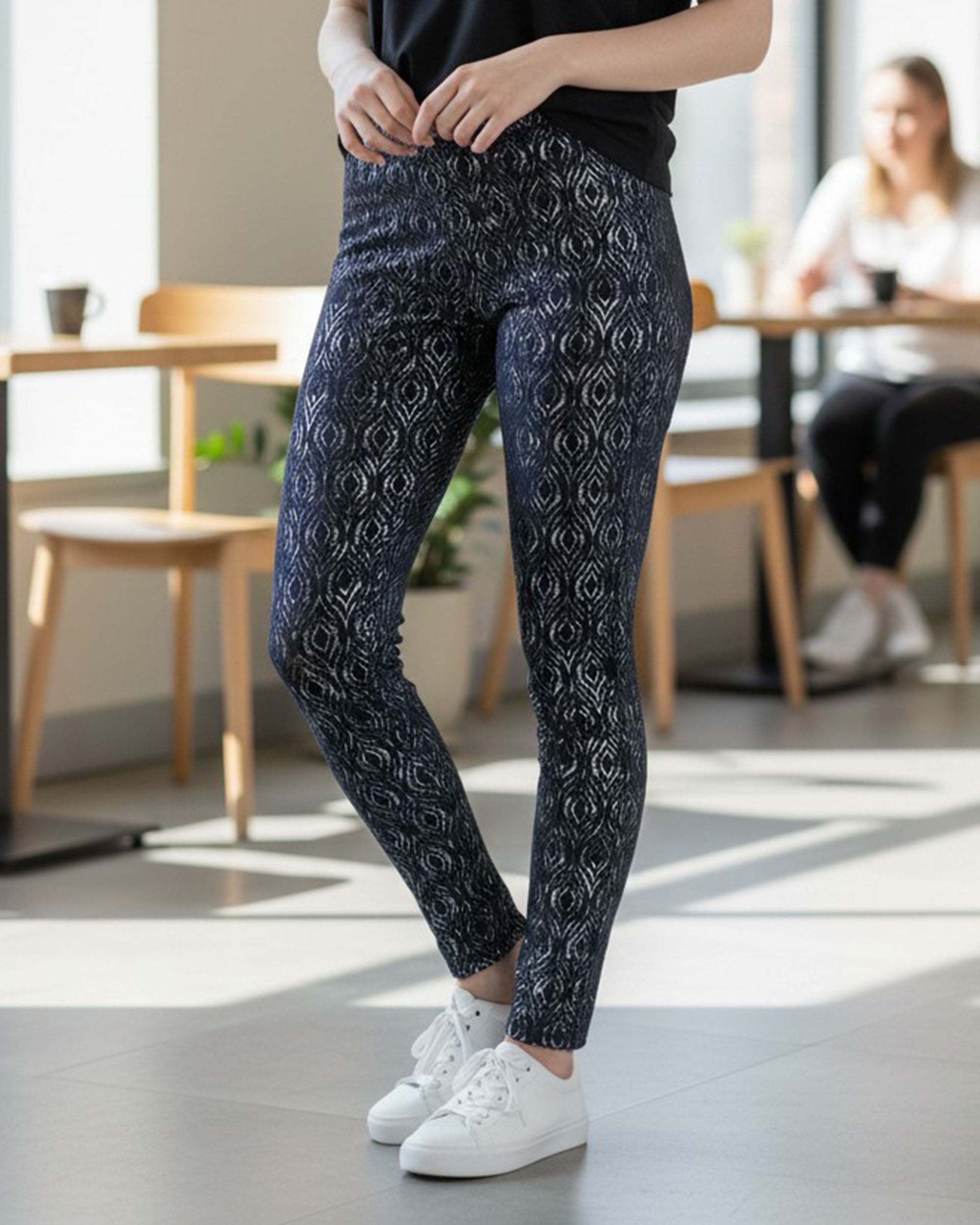 Women's Valvet Printed Tights