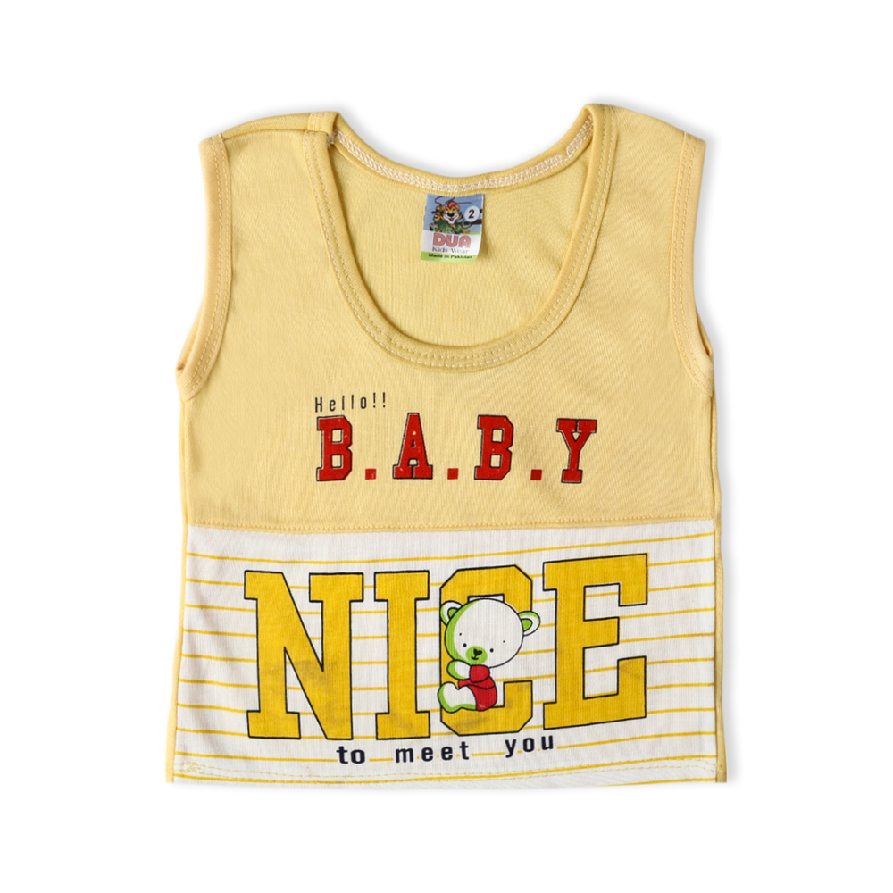 Newborn Boys Sando Suits - Yellow, Newborn Boys Sets & Suits, Chase Value, Chase Value