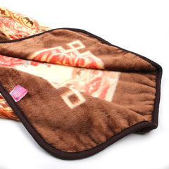 Royal Galaxy Baby Blanket - Brown