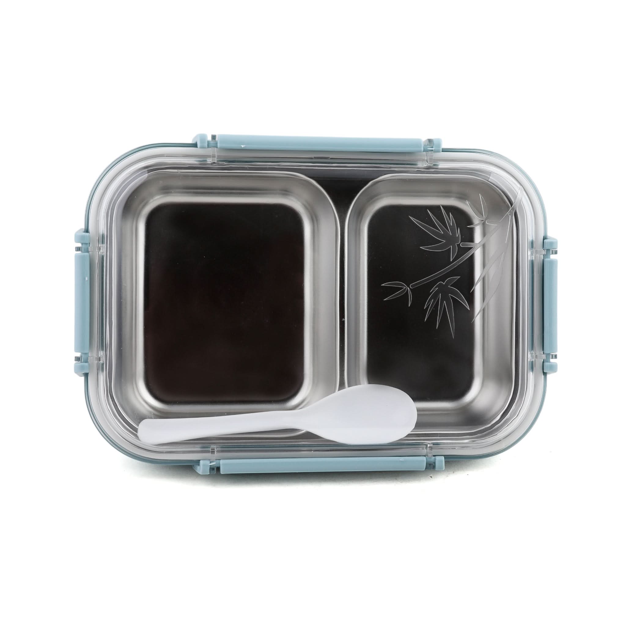 Lunch Box Stainless Steel – Two Compartments, Tiffin Boxes & Bottles, Chase Value, Chase Value