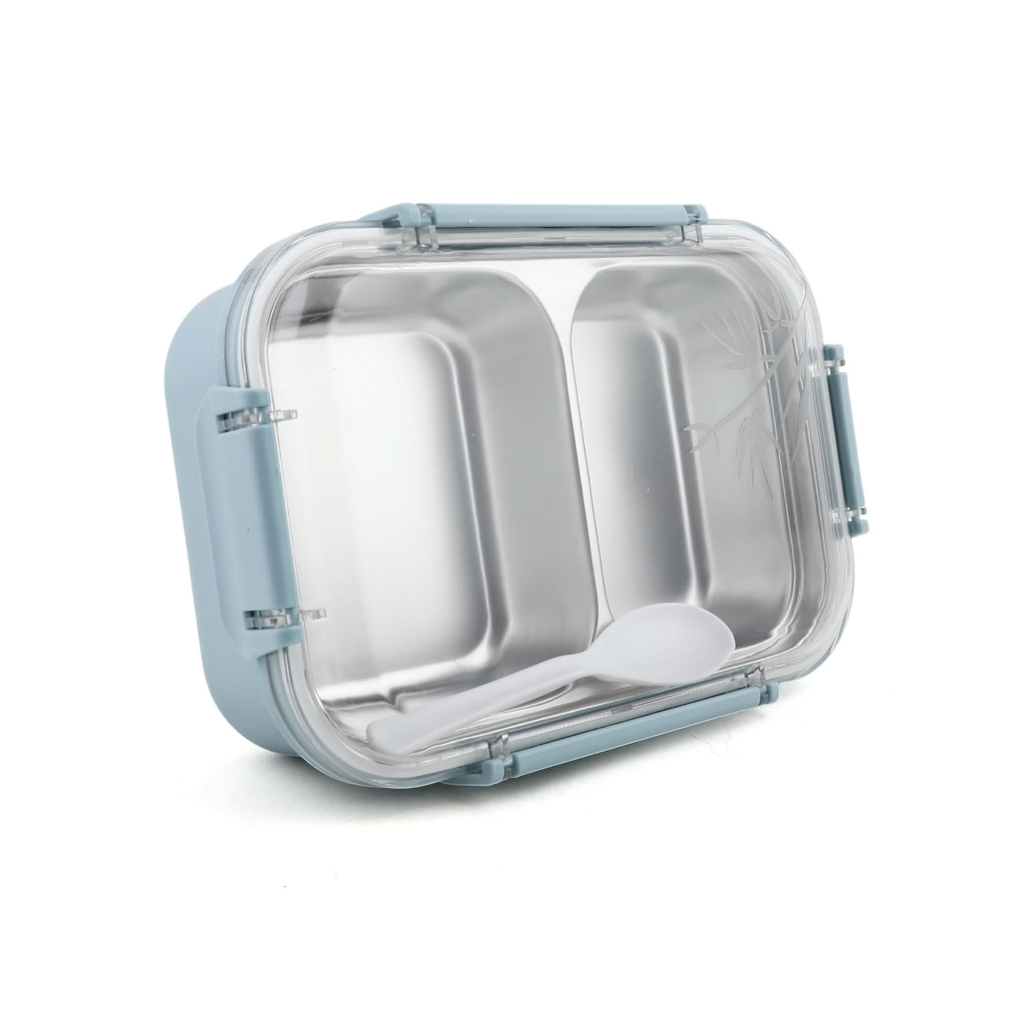Lunch Box Stainless Steel – Two Compartments, Tiffin Boxes & Bottles, Chase Value, Chase Value