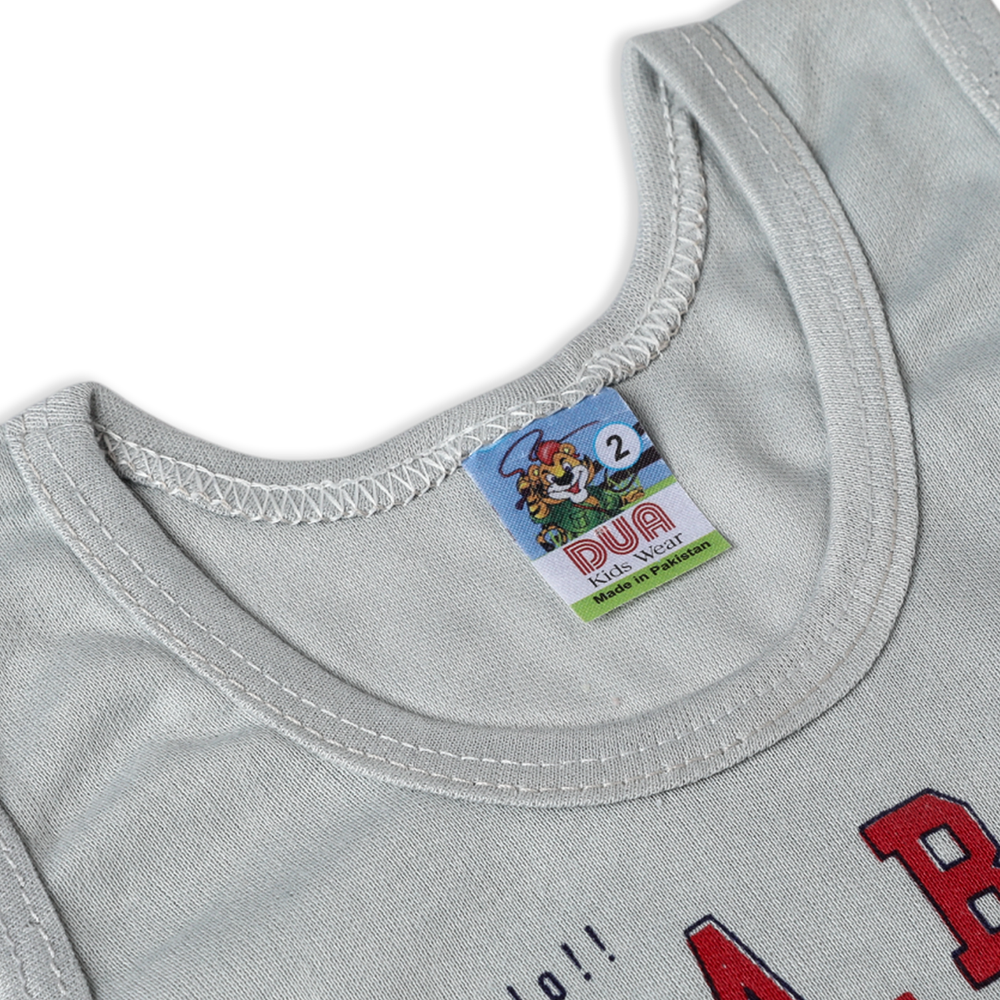 Newborn Boys Sando Suits - Grey, Newborn Boys Sets & Suits, Chase Value, Chase Value