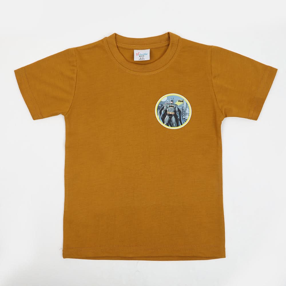 Boys Half Sleeves T-Shirt - Mustard, Boys T-Shirts, Chase Value, Chase Value