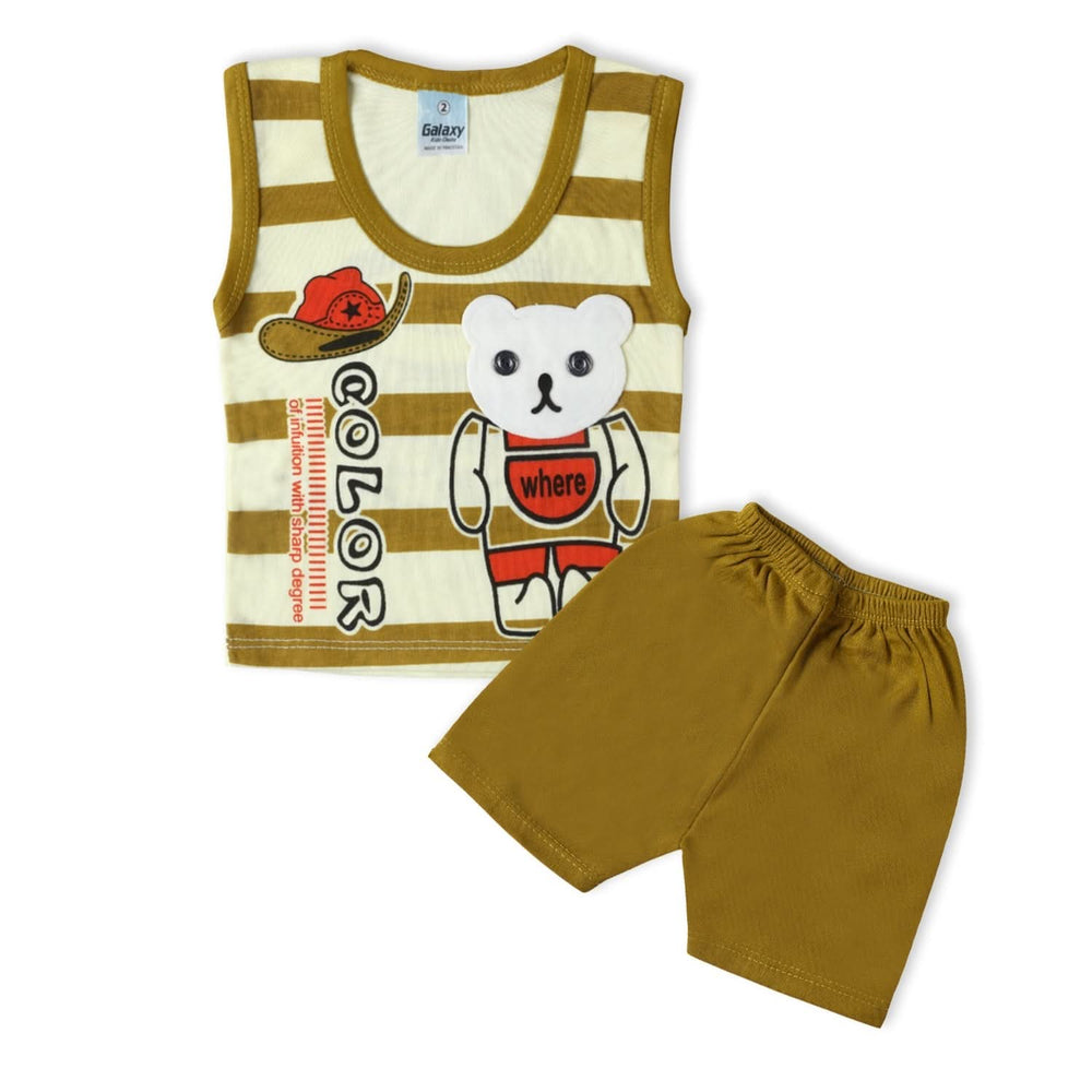 Newborn Boys Sando Suits - Olive Green, Newborn Boys Sets & Suits, Chase Value, Chase Value