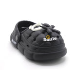 Girls Clogs Sandal - Black, Girls Sandals, Chase Value, Chase Value