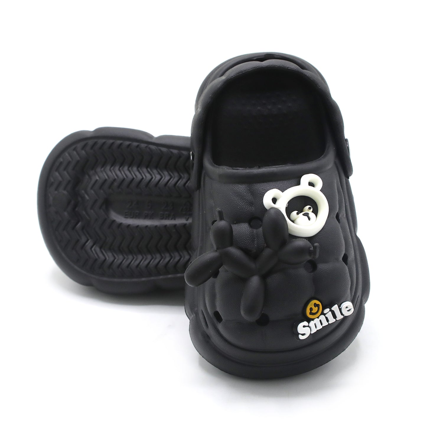 Girls Clogs Sandal - Black, Girls Sandals, Chase Value, Chase Value