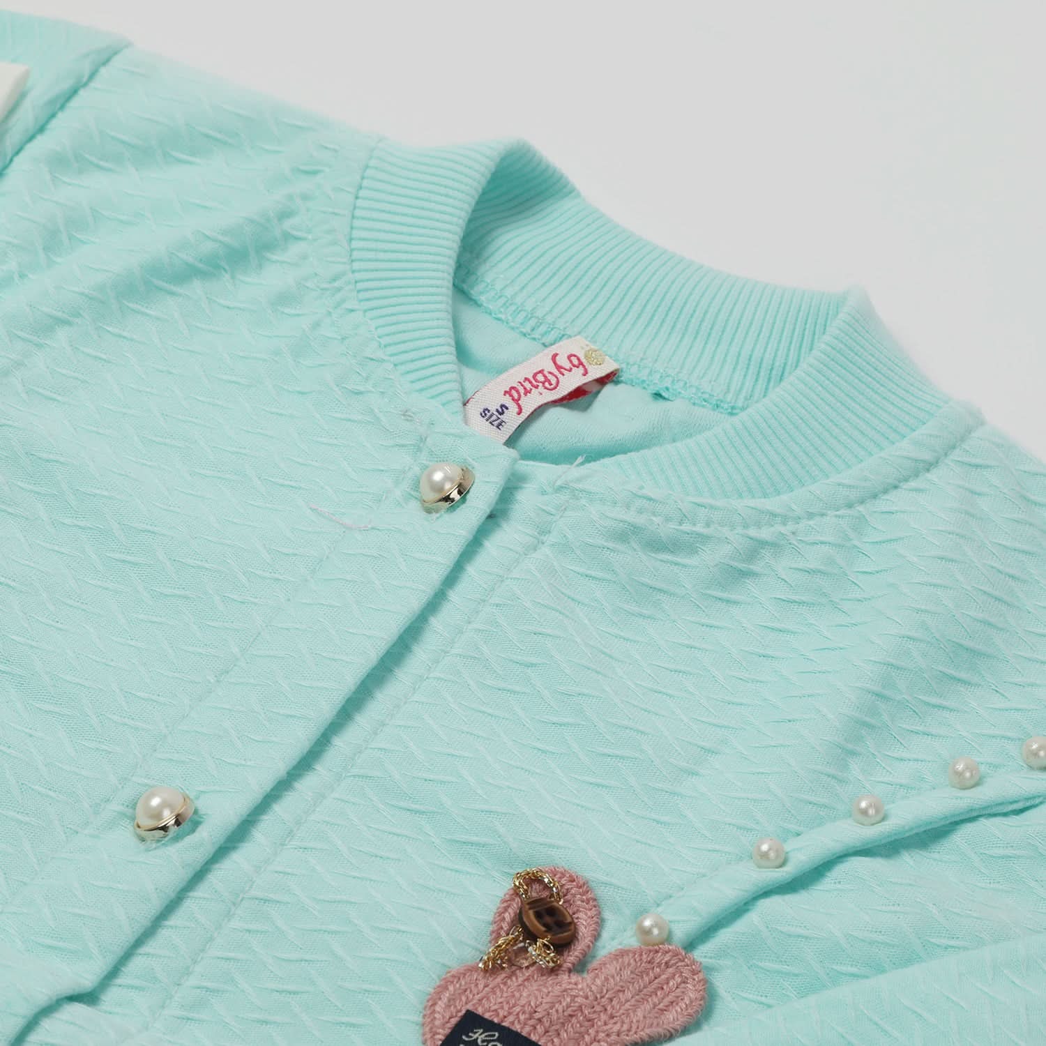 Girls Full Sleeves Tight Suit - Cyan, Girls Suits, Chase Value, Chase Value