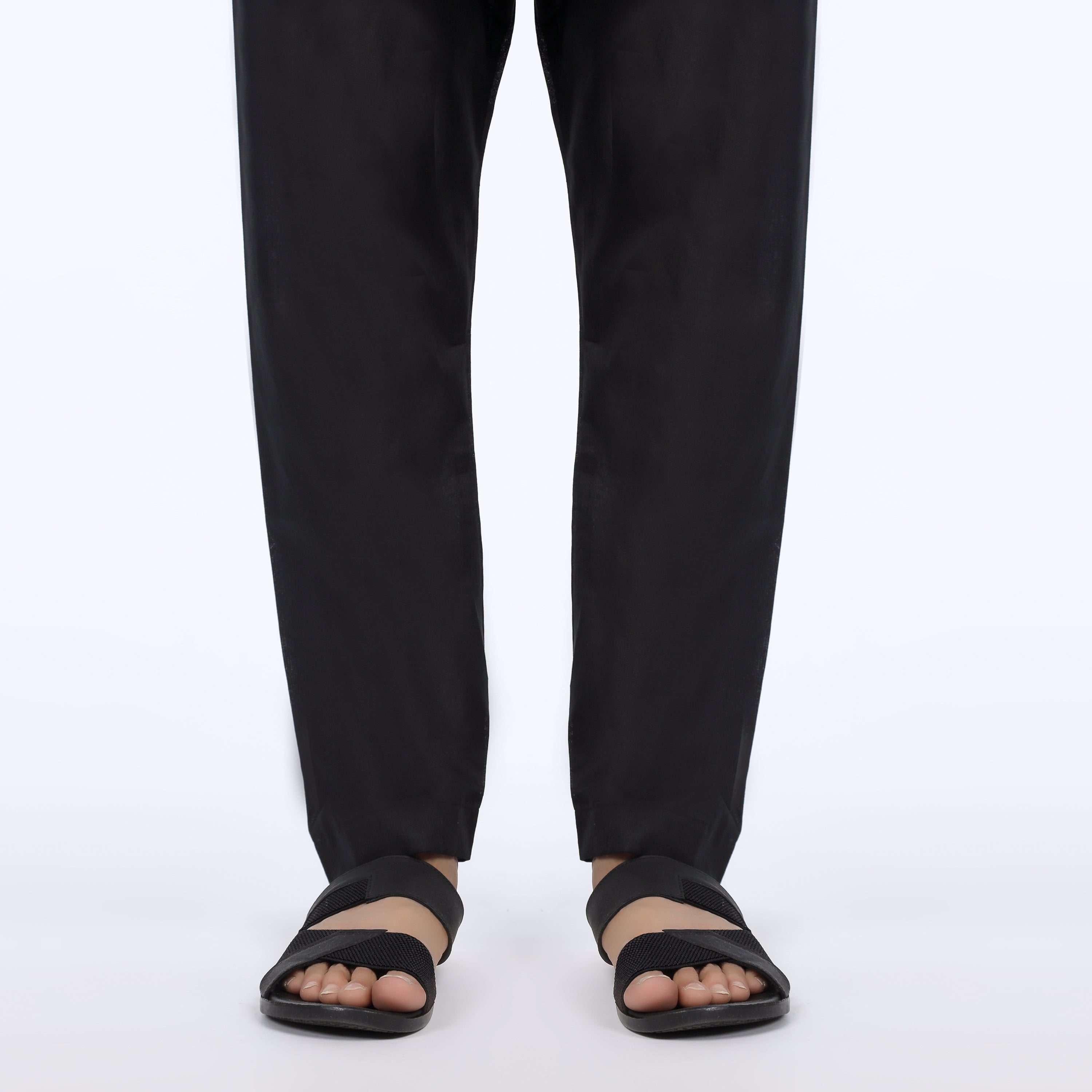 Men's Cotton Pajama - Black, Men's Shalwars, Chase Value, Chase Value