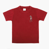 Boys Half Sleeves T-Shirt - Maroon, Boys T-Shirts, Chase Value, Chase Value