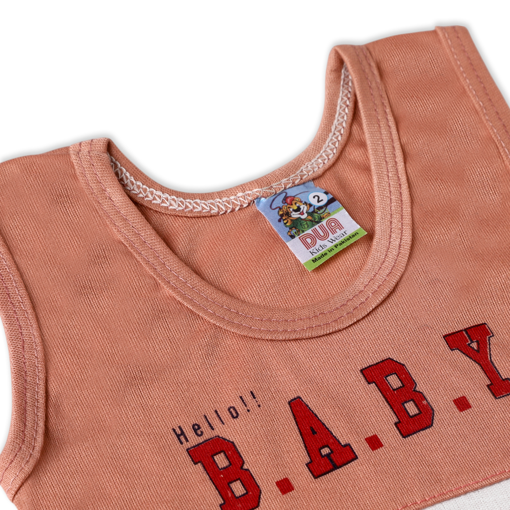 Newborn Boys Sando Suits - Peach, Newborn Boys Sets & Suits, Chase Value, Chase Value