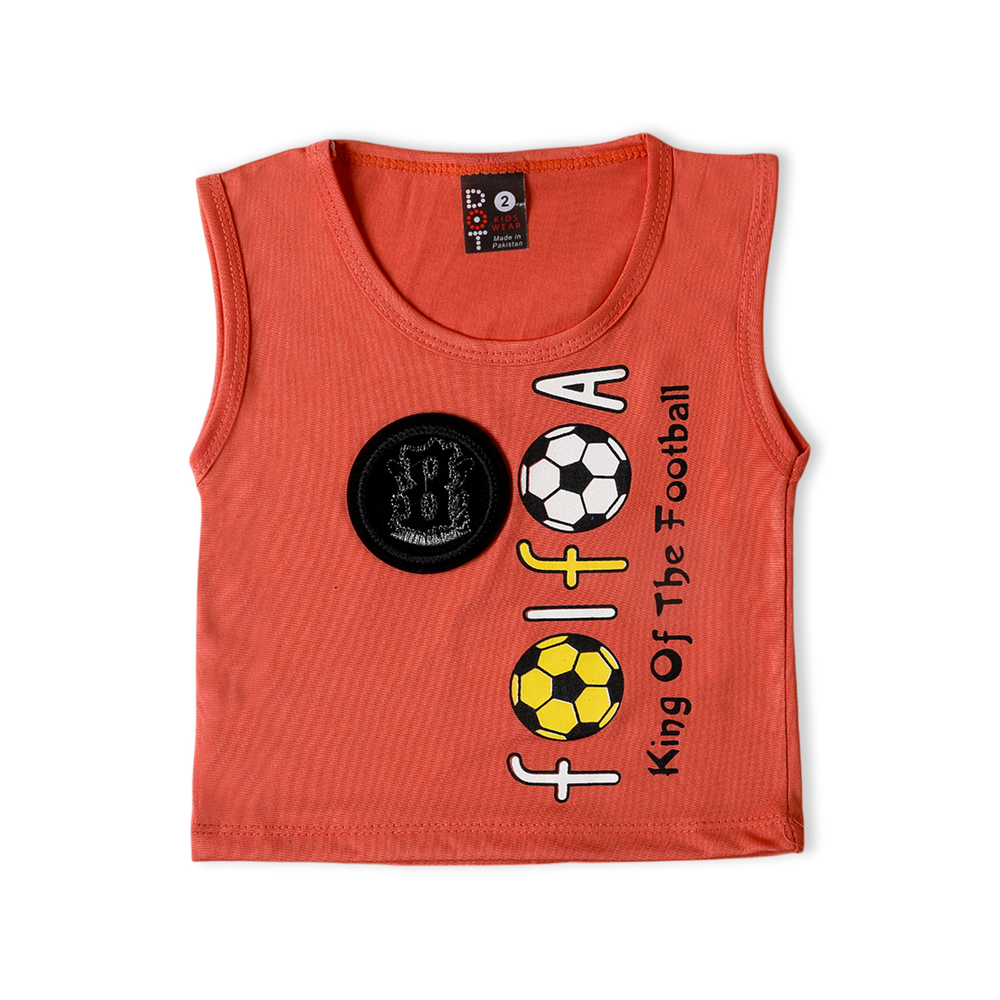 Newborn Boys Sando Suits - Orange, Newborn Boys Sets & Suits, Chase Value, Chase Value