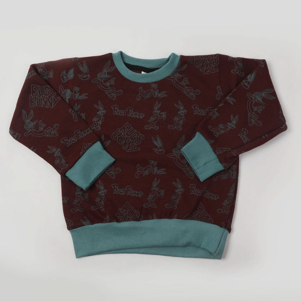 Girls Sweat Shirt - Red, Girls Hoodies & Sweat Shirts, Chase Value, Chase Value