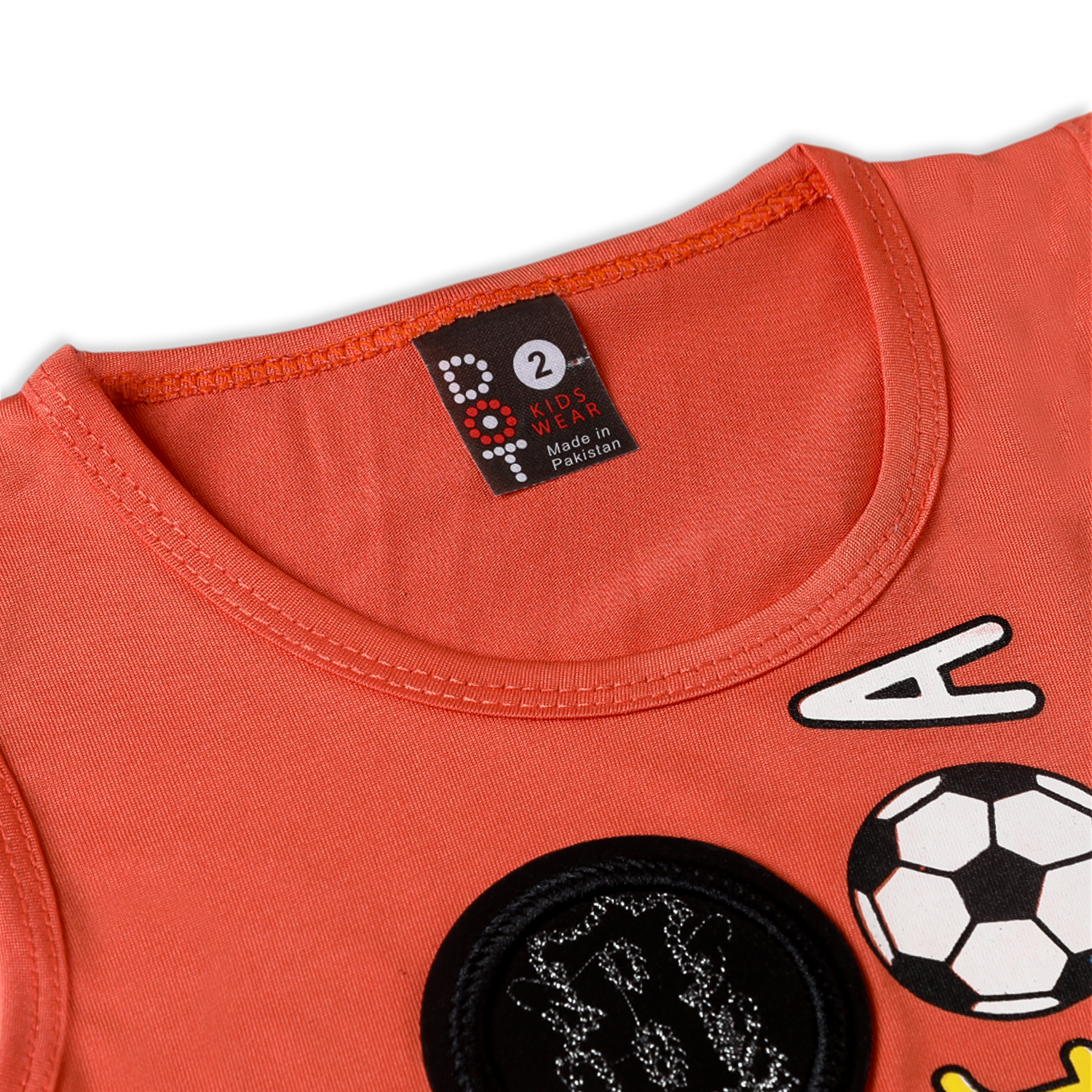 Newborn Boys Sando Suits - Orange, Newborn Boys Sets & Suits, Chase Value, Chase Value