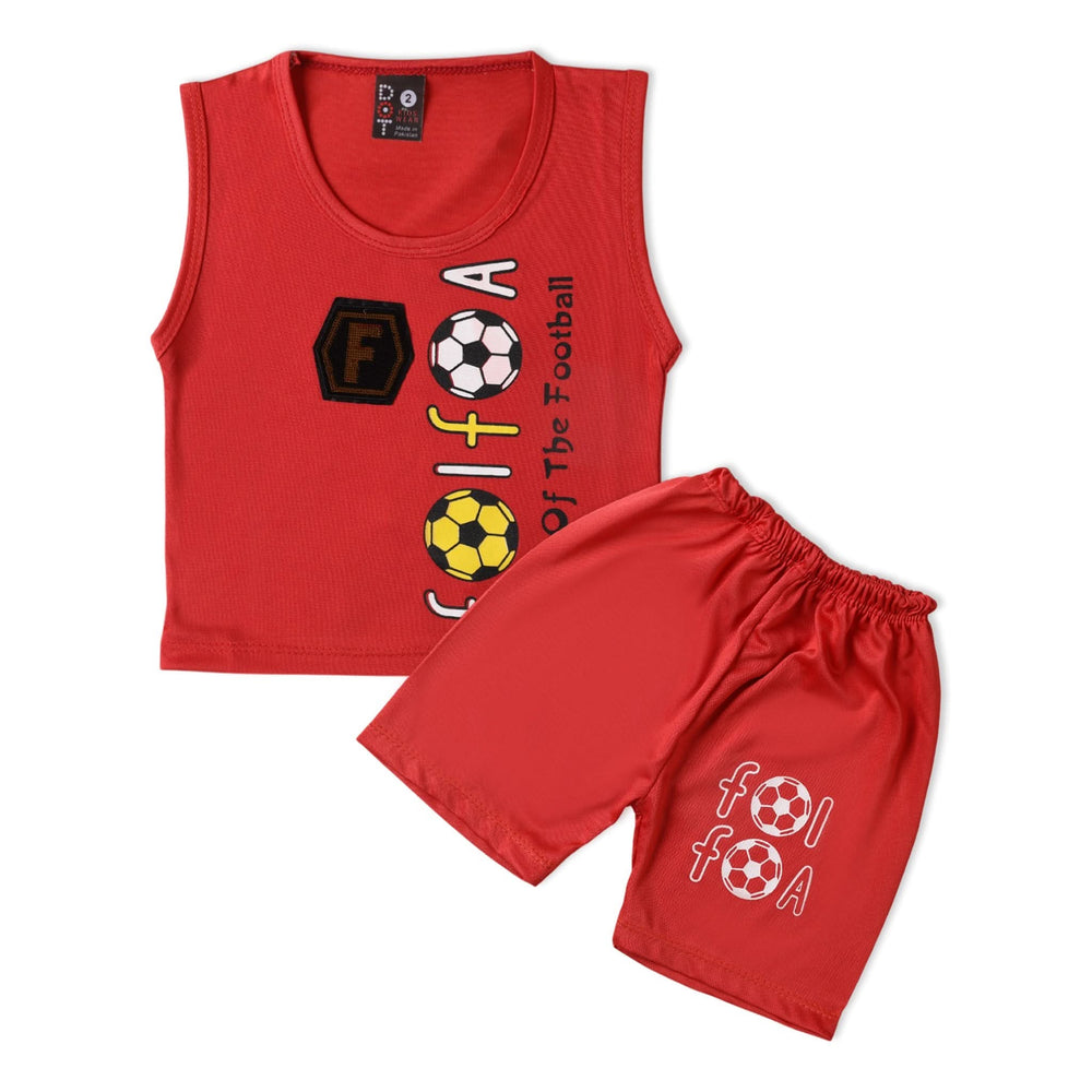 Newborn Boys Sando Suits - Red, Newborn Boys Sets & Suits, Chase Value, Chase Value