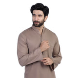 Men's Slim Fit Kurta Shalwar Suit - Coffee, Men's Shalwar Kameez, Chase Value, Chase Value