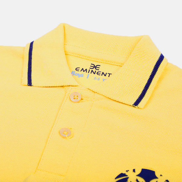 Eminent Boys Polo T-Shirt - Yellow