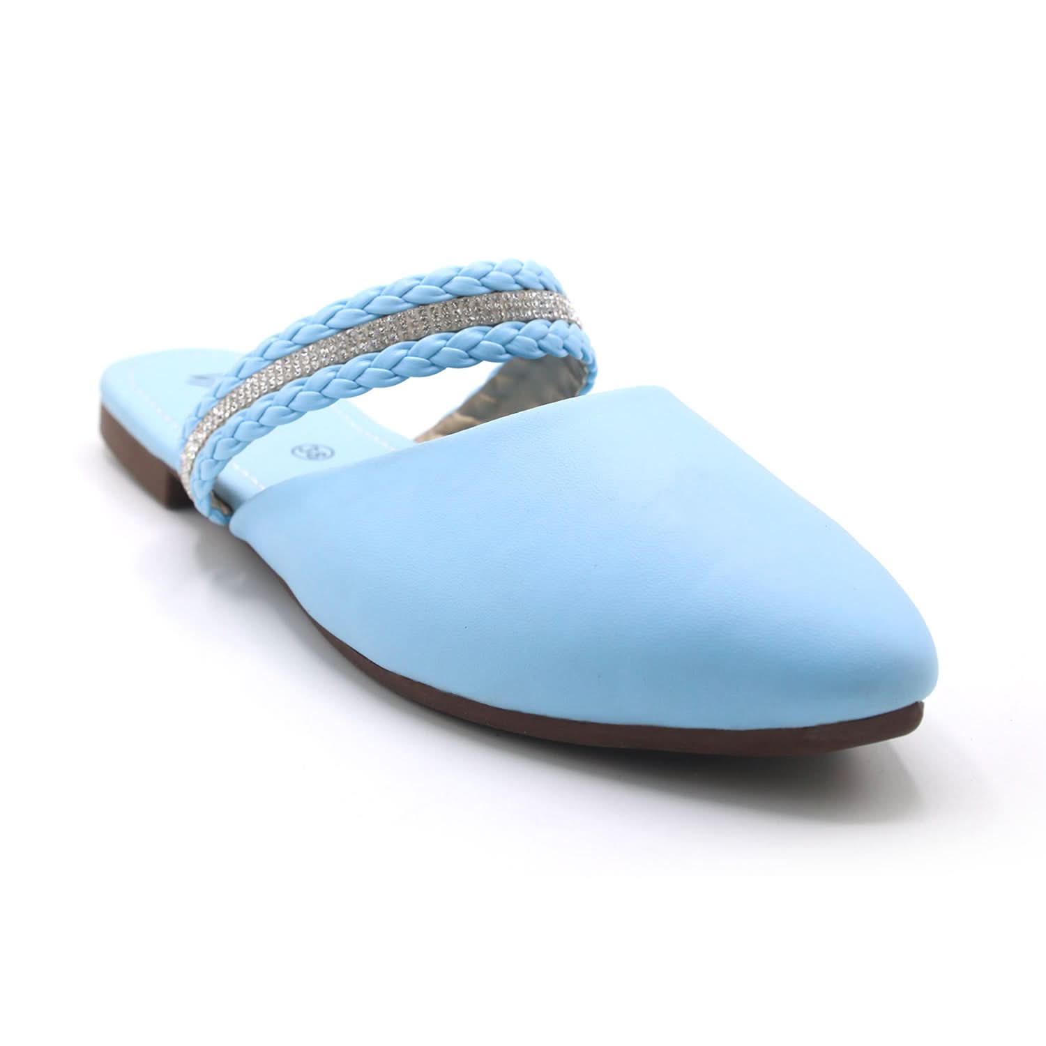 Valuable Women's Backless Pump - Cyan, Women Backless Pumps, Chase Value, Chase Value
