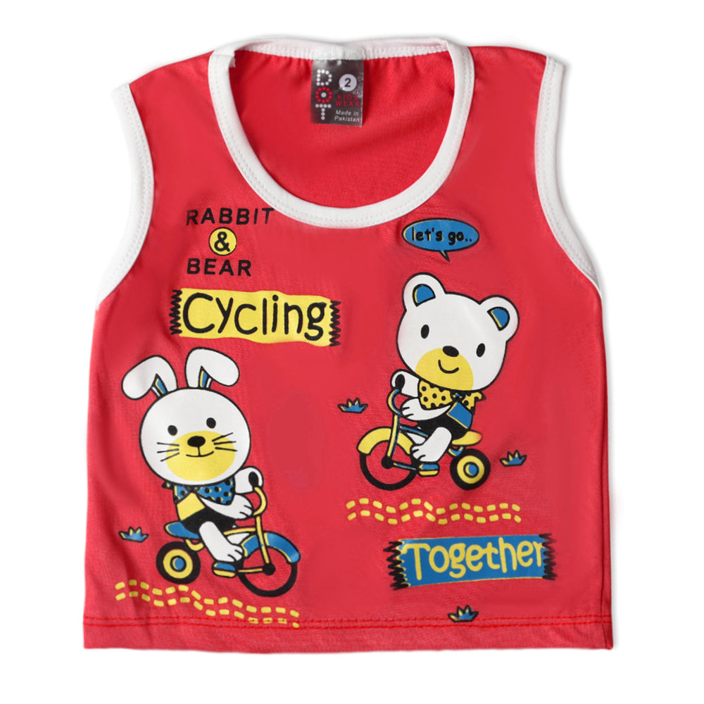 Newborn Boys Sando Suits - Red, Newborn Boys Sets & Suits, Chase Value, Chase Value