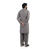 Men's Slim Fit Kurta Shalwar - Dark Olive, Men's Shalwar Kameez, Chase Value, Chase Value