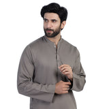 Men's Slim Fit Kurta Shalwar - Dark Olive, Men's Shalwar Kameez, Chase Value, Chase Value