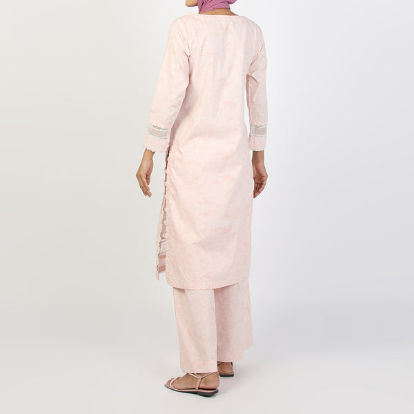 Women's 2PCS Shalwar Suit - Pink