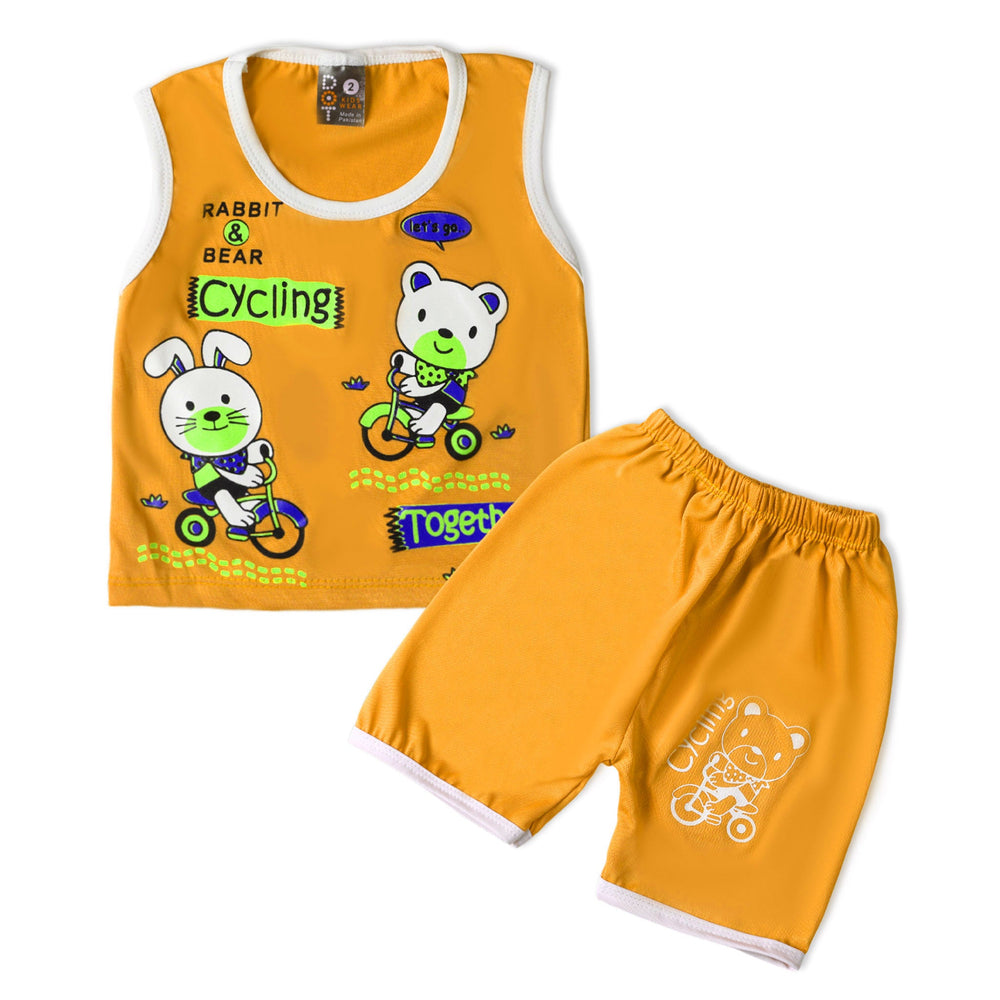 Newborn Boys Sando Suits - Yellow, Newborn Boys Sets & Suits, Chase Value, Chase Value