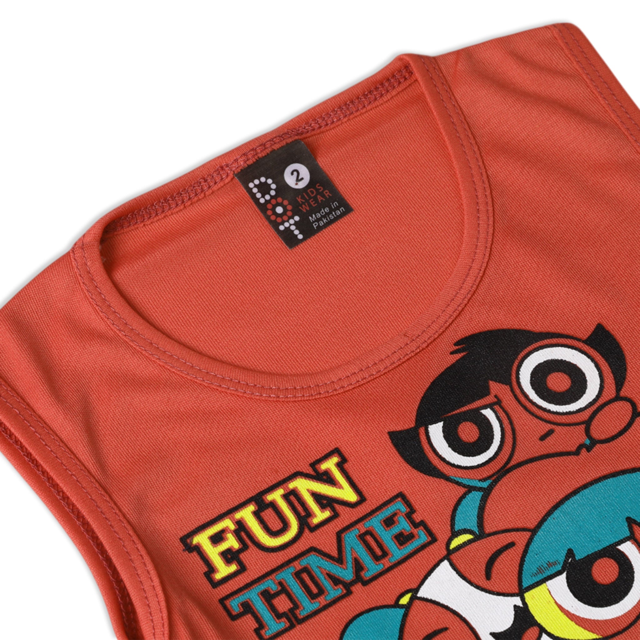 Newborn Boys Sando Suits - Orange, Newborn Boys Sets & Suits, Chase Value, Chase Value