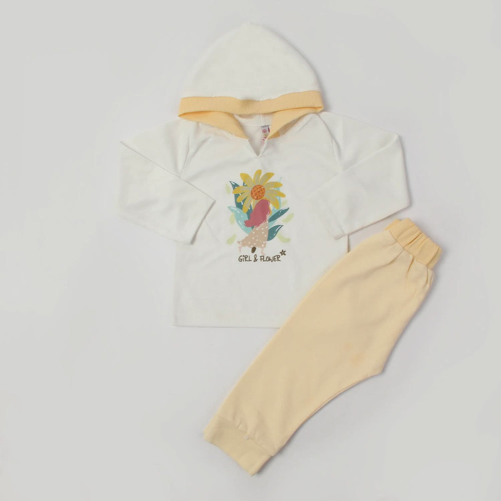 Girls Full Sleeves Tight Suit - Yellow, Girls Suits, Chase Value, Chase Value