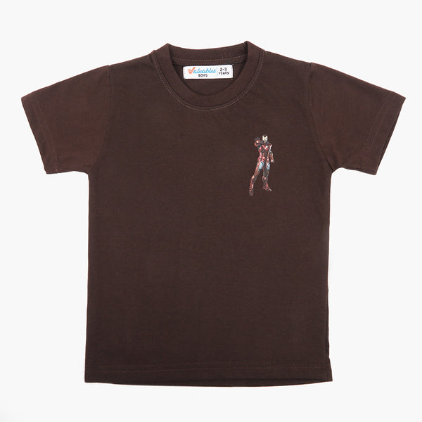 Boys T-Shirt - Dark Brown