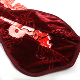 Tiny tots Embossed Baby Blanket - Maroon, Kids Blanket, Chase Value, Chase Value